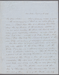 Letter to Catherine Melville