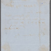 Letter to George P. Putnam