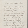 Letter to James Grant Wilson