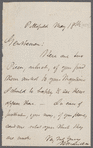 Letter to [Harper & Brothers?]