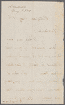 Letter to [Harper & Brothers?]