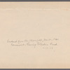 Letter to [Harper & Brothers?]