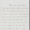 Letter to Peter Gansevoort