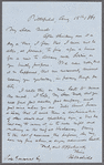 Letter to Peter Gansevoort