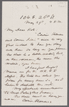 Letter to Catherine Gansevoort