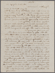 Letter to Maria Gansevoort Melville