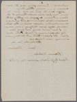 Letter to Maria Gansevoort Melville
