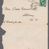 Letter to Susan Lansing Gansevoort