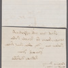 Letter to Susan Lansing Gansevoort