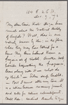 Letter to Catherine Gansevoort