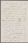 Letter to Catherine Gansevoort