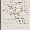 Letter to Abraham Lansing