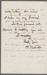 Letter to Abraham Lansing