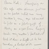 Letter to Catherine Gansevoort Lansing