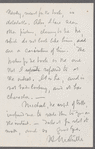 Letter to Catherine Gansevoort Lansing