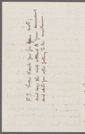 Letter to Catherine Gansevoort Lansing