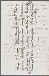 Letter to Catherine Gansevoort Lansing and Abraham Lansing