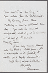Letter to Catherine Gansevoort Lansing
