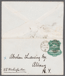 Letter to Abraham Lansing