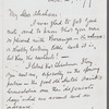 Letter to Abraham Lansing