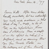 Letter to Catherine Gansevoort Lansing