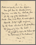 Letter to John C. Hoadley