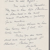 Letter to Catherine Gansevoort Lansing