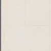 Letter to Catherine Gansevoort Lansing