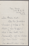 Letter to Catherine Gansevoort Lansing