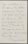 Letter to Catherine Gansevoort Lansing