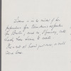 Letter to Catherine Gansevoort Lansing