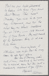 Letter to Catherine Gansevoort Lansing