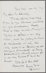 Letter to Abraham Lansing