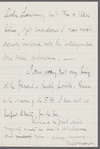 Letter to Catherine Gansevoort Lansing