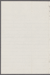 Letter to Catherine Gansevoort Lansing