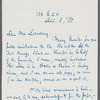 Letter to Abraham Lansing
