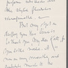Letter to Catherine Melville Hoadley