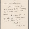 Letter to Abraham Lansing