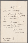 Letter to Abraham Lansing