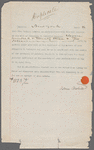 Letter to Abraham Lansing