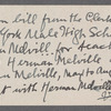 Receipt from the Clerk of the New-York Male High School to Allan Melville for payment of Herman and Allan Melville's tuition