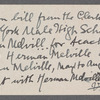 Receipt from the Clerk of the New-York Male High School to Allan Melville for payment of Herman and Allan Melville's tuition