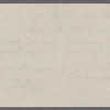 Calling card of Herman Melville
