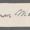 Autograph clippings
