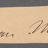 Autograph clippings