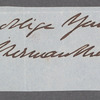 Autograph clippings