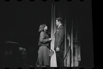 Liza Minnelli and Robert Kaye in the stage production Flora, the Red Menace