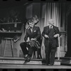 Robert Kaye and Joe E. Marks in the stage production Flora, the Red Menace