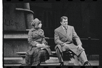 Liza Minnelli and Robert Kaye in the stage production Flora, the Red Menace