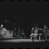 Louis Guss [left], Mary Louise Wilson [right] and ensemble in the stage production Flora, the Red Menace
